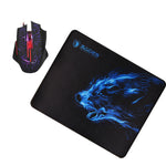 Blue Wolf Gaming Mouse Pad